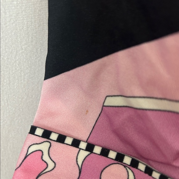 Averardo Bessi Pink/Gray Abstract Pattern Long Sleeve Tunic Shirt Top **Sz 16** - Picture 12 of 12